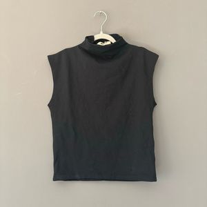 Madewell Funnelneck Cropped Muscle Tee XL